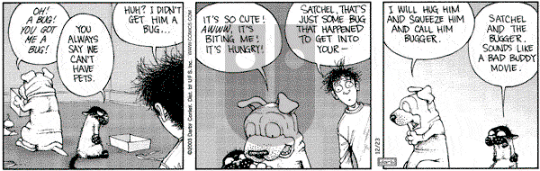 Get Fuzzy - Tuesday December 23, 2003 Comic Strip