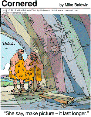 Cornered on Friday March 16, 2012 Comic Strip