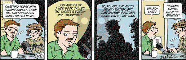 Doonesbury on Thursday November 5, 2009 Comic Strip