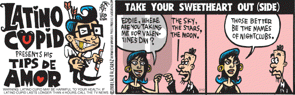 La Cucaracha on Tuesday February 12, 2008 Comic Strip