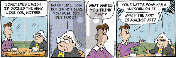 Lola on Monday October 23, 2017 Comic Strip
