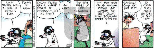 Get Fuzzy on Monday April 23, 2012 Comic Strip