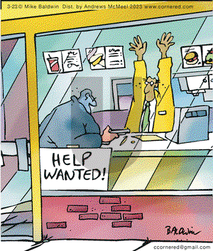 Cornered - Thursday March 23, 2023 Comic Strip