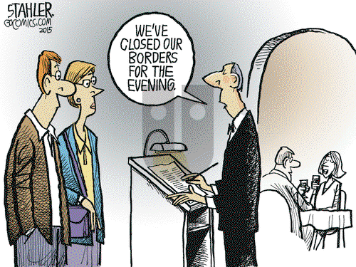 Jeff Stahler on Friday September 4, 2015 Comic Strip