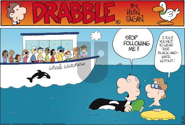 Drabble on Sunday June 11, 2017 Comic Strip