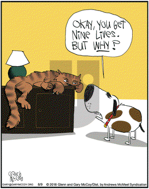 The Flying McCoys on Thursday August 9, 2018 Comic Strip