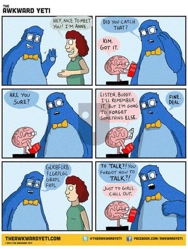 The Awkward Yeti on Tuesday December 30, 2014 Comic Strip