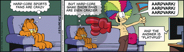 Garfield on Saturday August 2, 2014 Comic Strip