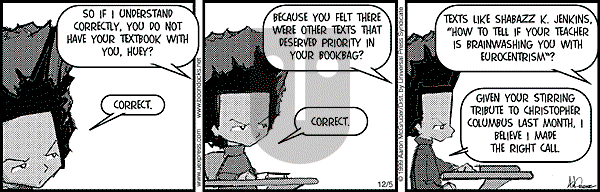 The Boondocks on Thursday July 8, 2010 Comic Strip