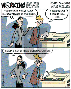 Working Daze on Wednesday May 18, 2005 Comic Strip