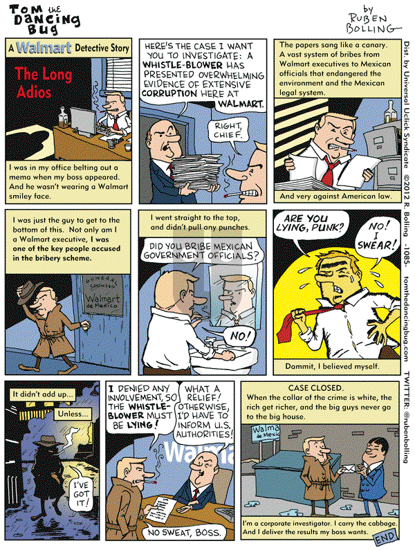 Tom the Dancing Bug on Friday April 27, 2012 Comic Strip