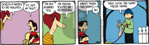 The Buckets on Tuesday March 22, 2011 Comic Strip
