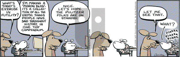 DeFlocked on Tuesday June 17, 2008 Comic Strip