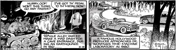 Alley Oop on Thursday September 18, 1980 Comic Strip