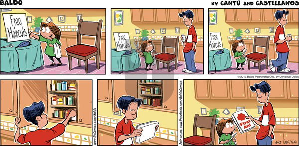 Baldo on Sunday June 2, 2013 Comic Strip