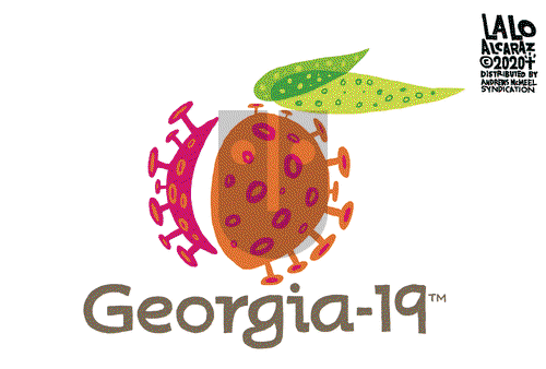 Lalo Alcaraz on Tuesday April 21, 2020 Comic Strip