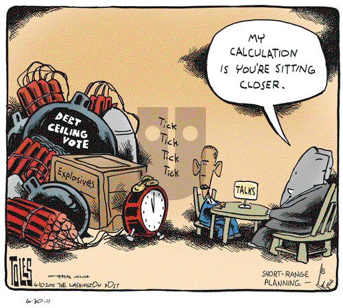 Tom Toles on Thursday June 30, 2011 Comic Strip