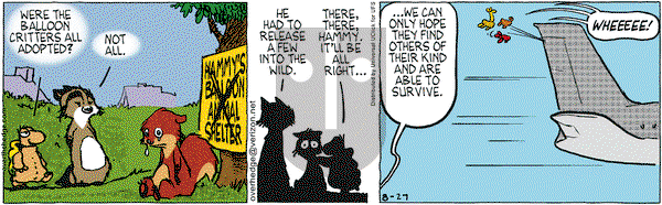 Over the Hedge on Saturday August 27, 2011 Comic Strip
