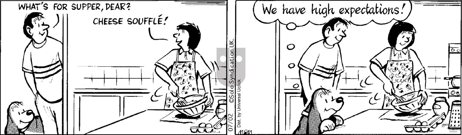 Fred Basset on Wednesday July 2, 2014 Comic Strip