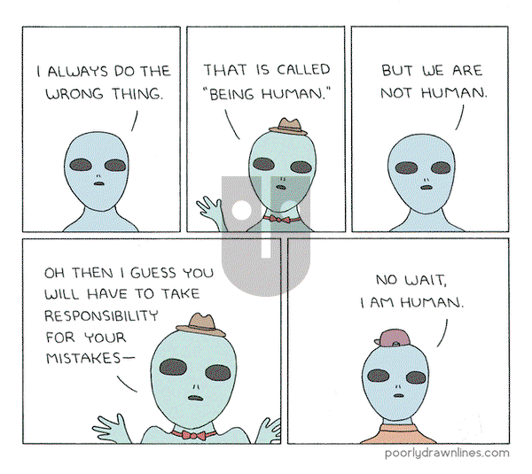 Poorly Drawn Lines - Monday January 25, 2016 Comic Strip