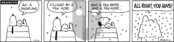 Peanuts - Friday December 3, 1976 Comic Strip