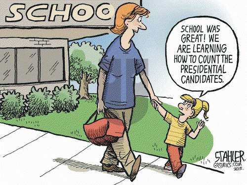 Jeff Stahler on Wednesday May 6, 2015 Comic Strip