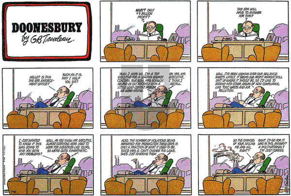 Doonesbury on Sunday July 18, 1982 Comic Strip