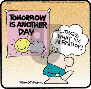 Ziggy on Thursday March 15, 2018 Comic Strip