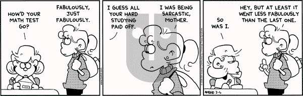 FoxTrot - Monday March 6, 2006 Comic Strip