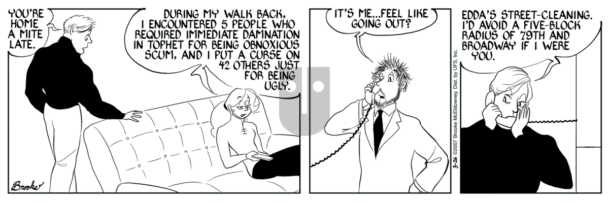 9 Chickweed Lane - Monday March 26, 2007 Comic Strip