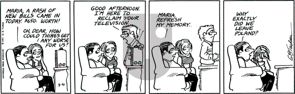 Doonesbury on Friday August 6, 1971 Comic Strip