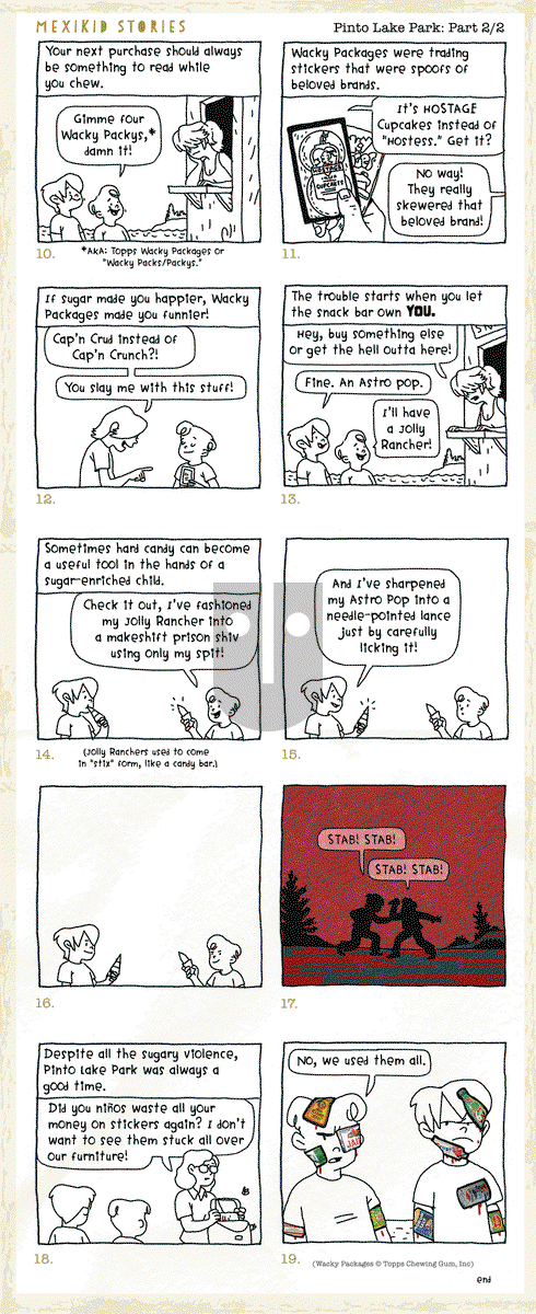 Mexikid Stories on Friday December 9, 2022 Comic Strip