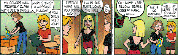 Luann on Saturday August 23, 2014 Comic Strip