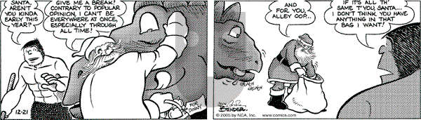Alley Oop on Wednesday December 21, 2005 Comic Strip