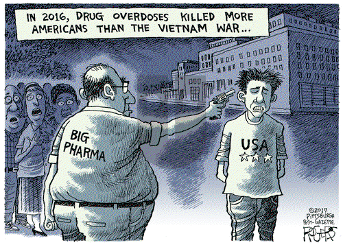 Rob Rogers on Thursday October 19, 2017 Comic Strip