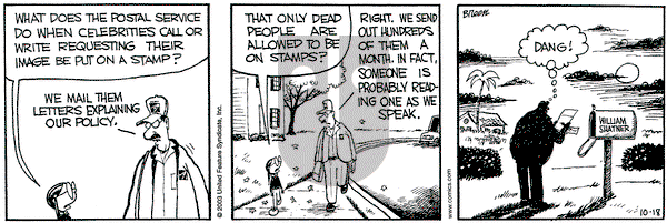 Grand Avenue on Saturday October 18, 2003 Comic Strip