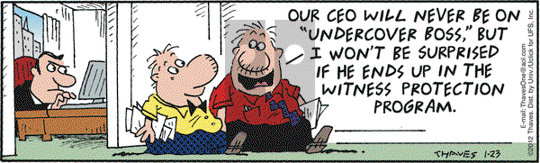 Frank and Ernest - Monday January 23, 2012 Comic Strip