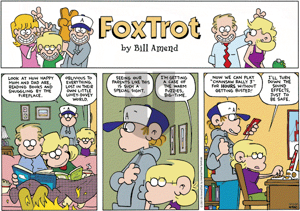 FoxTrot on Thursday February 10, 2005 Comic Strip