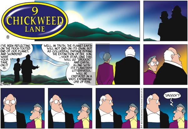 9 Chickweed Lane on Sunday March 11, 2012 Comic Strip