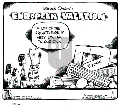 Tom Toles on Tuesday March 31, 2009 Comic Strip