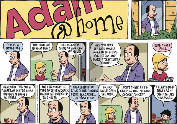 Adam@Home on Sunday March 27, 2016 Comic Strip