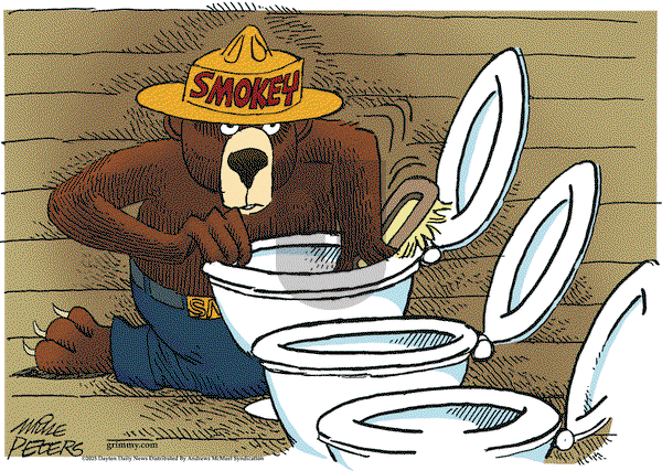 Mike Peters on Monday February 24, 2025 Comic Strip