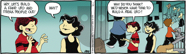 The Buckets on Thursday April 28, 2016 Comic Strip