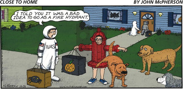 Close to Home on Sunday October 26, 2025 Comic Strip