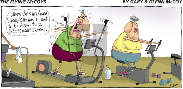 The Flying McCoys on Sunday January 13, 2013 Comic Strip