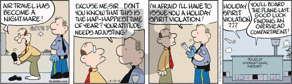 Drabble on Thursday December 13, 2012 Comic Strip