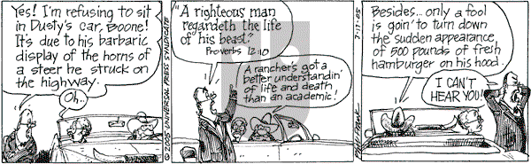 The Elderberries on Thursday March 17, 2005 Comic Strip