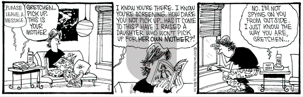 Monty on Monday May 7, 2007 Comic Strip