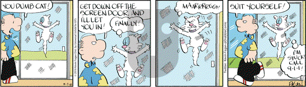 Drabble on Wednesday September 7, 2016 Comic Strip