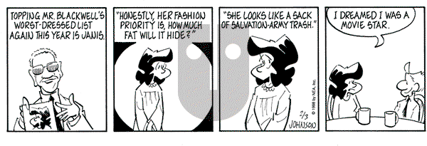 Arlo and Janis on Tuesday February 3, 1998 Comic Strip